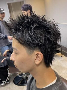 アビールブレ 新潟万代(ABEY LEVRAI) 新潟スパイキーショート　新潟メンズパーマ