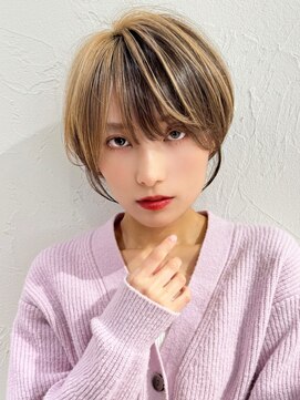 アンド ストーリーズ(&STORIES) ショートボブ髪型30代40代50代前髪あり前髪なし面長丸顔【荒牧】