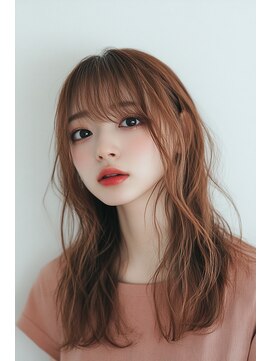 カグヤ(Kaguya) くすみカラー／ニュアンス／ミルキーベージュ/透け感