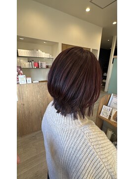 クロエバイラヴィズム 郡山さくら通り店(CLOE by LUVISM) レイヤーボブ