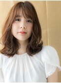 大人可愛い抜け感くびれヘアウェーブミディアム314X大宮10代20代