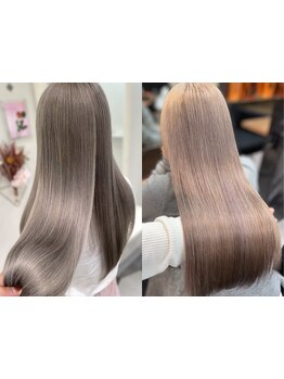 "ハイトーン×艶髪"どちらも妥協したくない!ラピスの髪質改善で本来の艶と潤いを実感◎[髪質改善/髪質再生]