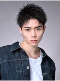 大人短髪　ツーブロ刈り上げ　ツイストショート