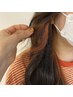 【夏のイメチェンに】カット＋イヤリングダブルカラー＋TR