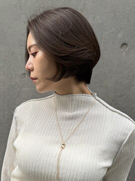 ロンド 銀座(Lond) ●杉浦くびれヘア/アプリコットオレンジ/ショート/韓国57