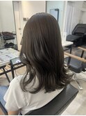 アイスグレージュカラー透明感カラー20代30代40代