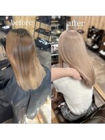 アーサスバイヘッドライト 水戸城南2丁目店(ursus by HEADLIGHT)&nbsp;【LEN】ホワイトミルクティーホワイトグレージュミルクティー