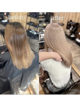 アーサスバイヘッドライト 水戸城南2丁目店(ursus by HEADLIGHT) ホワイトミルクティーホワイトグレージュラベンダーミルクティー