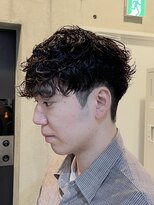 ブルニール 心斎橋(BLEUNIR)&nbsp;シャドウパーマ　無造作　マッシュ　メンズパーマ