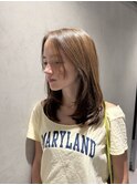 【人気No.1】赤みなしカラー×レイヤーカット