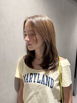 トクヤマサロンニューヨーク(TOKUYAMA SALON NEW YORK)&nbsp;【人気No.1】赤みなしカラー×レイヤーカット