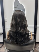 ロア 熊本(LOA)&nbsp;コテ巻き風パーマ　くっきり高め