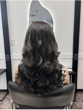 ロア 熊本(LOA) コテ巻き風パーマ　くっきり高め