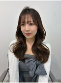 ショコラブラウンカラー_大人ガーリーダークアッシュ