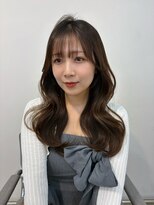 ノク 渋谷(nok)&nbsp;ショコラブラウンカラー_大人ガーリーダークアッシュ