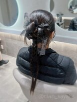 クランルシェ(clan luce)&nbsp;リボンカチモリヘア/心斎橋ヘアセット