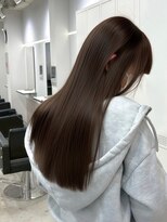 ロイオブジゼル(roi of GiseL)&nbsp;レイヤー 韓国 ブラウン 透明感カラー 赤み消しカラー 髪質改善