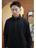 エディ(Edy)&nbsp;メンズ刈り上げツイストスパイラルパーマスパイキーショート岡山