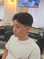 ラピス 名古屋駅前店(Lapis)&nbsp;スリックバック×テーパーフェード/海外ヘア/オールバック