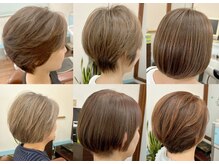 ヘアーマツシタ(Hair Matsushita)の雰囲気（硬い髪にハイライト＆バッサリショート！北習志野駅船橋日大前駅）