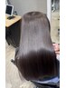 【さらなる艶を求める方へ】カット+髪質改善カラー+髪質改善ヘアエステTR