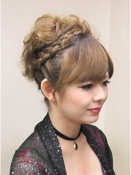 エクステ専門店ミキ 横浜店(MIKI) 大人気★編込みカチューシャ♪アップ♪