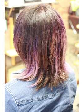 オーバーキャプテンネイキッド(OVER CAPTAIN NAKED) 外国人風セクシー★ロックヘアカラー