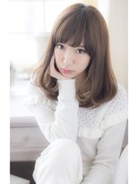 エストリア 栄店(ESTREA)&nbsp;エストリア栄店 オトナ可愛いミディアムby平岩