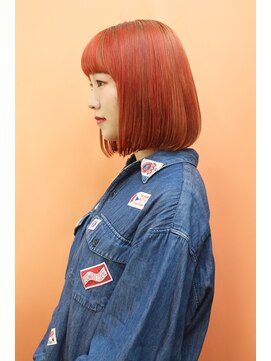 マーシー(MAAAAAC) ＊MERCY＊　オレンジミックスボブ