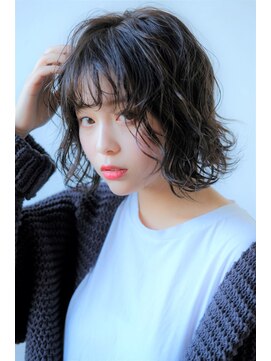 シャル 八王子(shalu) ～切りっぱなし風ゆるボブ～