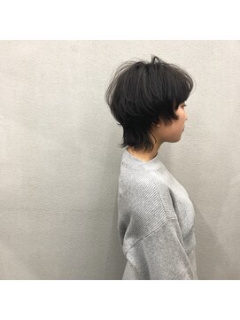 エヌ(N) N/92co. ショートマッシュウルフ