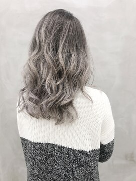 アカ(ACA) *【ACA】コントラストシルバーグレー