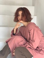 フリーラ 京都河原町三条店(freera) クールショートセミウェットウェーブピンクベージュ