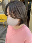 ボブアレンジヘア。