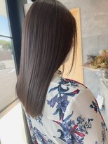 ニコル(NICOLL)&nbsp;髪質改善カラー＊スモーキーグレージュ【伊勢崎】【太田】