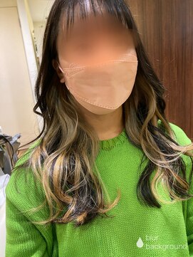 ファナー 馬橋(phaena) インナーカラー