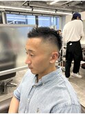 夏髪 0mm/9mmフェードスタイル