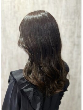 テトテ 門戸厄神店(tetote) 【tetote村山サロンスタイル】ユルウェーブセミディ