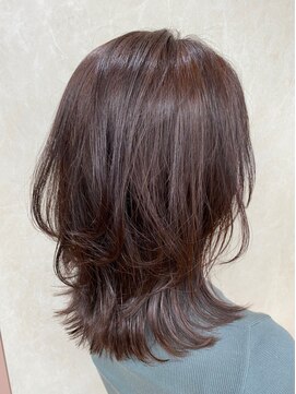 カームバイリコ 学芸大学(calm by liko) 美髪/大人かわいい/こなれミディ/サンドベージュ[学芸大学]