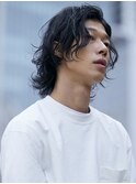 メンズミディアム／パーマスタイル