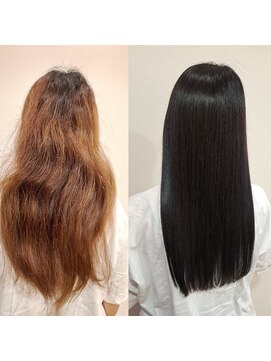 ナンプウ(Nanpu) 【髪質改善】[新]ノンストレス縮毛矯正　20代、30代、40代