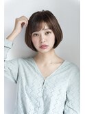 30代40代50代 大人可愛い小顔ショートボブ 恵比寿