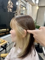 ユニル(unir)&nbsp;【unir】フェイスフレーミング×ホワイトベージュ★