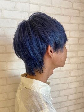 ビスイル 秋葉原店(Vis ill) ブルーラベンダー/色落ちも楽しめるカラー/寒色系ハイトーン