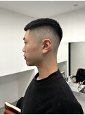 クロップスタイルスキンフェードカット