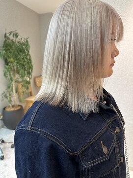 天神美容室 [天神/ブリーチ/ダブルカラー/髪質改善/ミルクティー/学割U24]