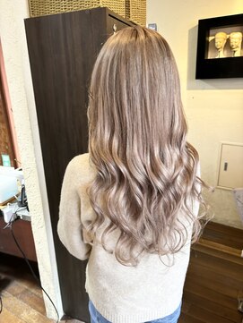 ジュジュル 稲毛本店(jujur) グレージュカラー/ボブウルフ/ココアベージュ