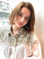 ニーフ 恵比寿(neaf)&nbsp;大人ボブ×毛先カール　市毛裕也