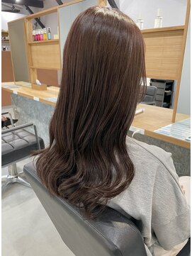 リブ(LIV) ピンクブラウン/髪質改善カラー/リンクトリートメント