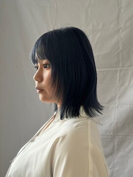 デビュー 沖縄泡瀬店(Debut) 黒髪/ボブルフ/ネビージュ/小顔/ワンレン/水戸/髪質改善/前髪